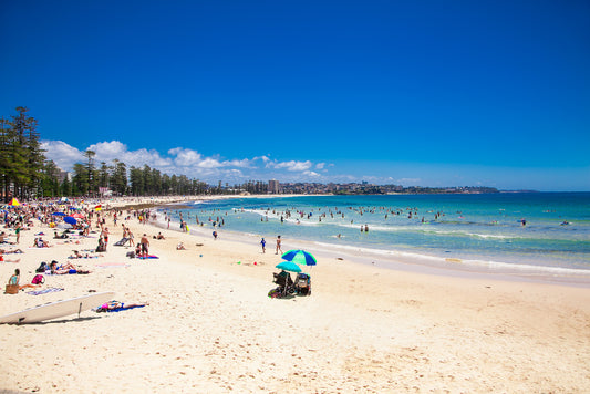 Surfing at Manly-Freshwater