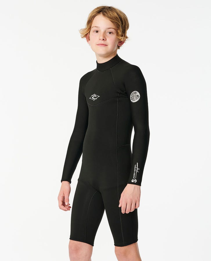 BOYS DAWN PATROL BACK ZIP SPRINGSUIT 2MM