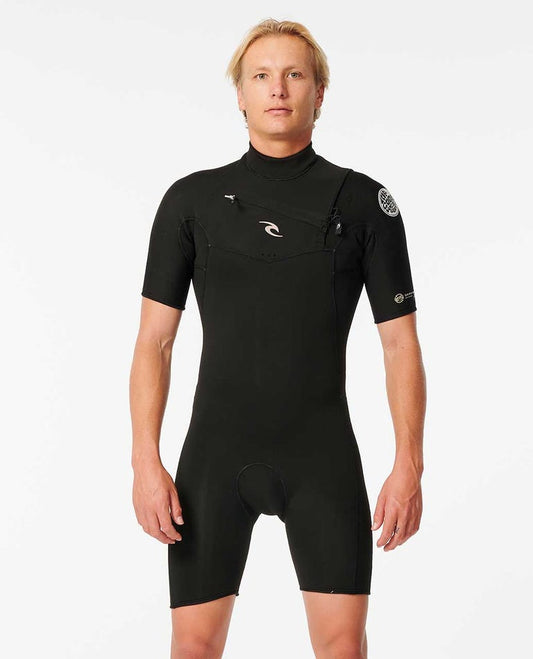 DAWN PATROL CHEST ZIP SHORT SLEEVE SPRINGSUIT 2MM