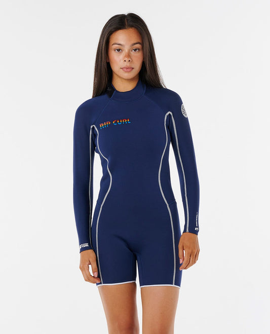 STEPH GILMORE DAWN PATROL BACK ZIP SPRINGSUIT 2MM