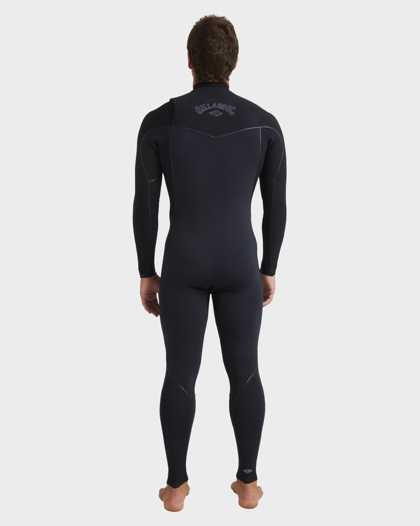 BILLABONG MENS 3/2 REVOLUTION CHEST ZIP STEAMER WETSUIT