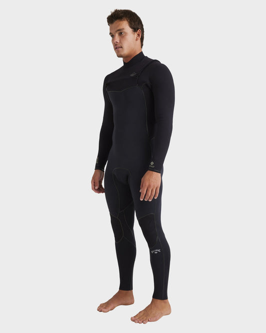 BILLABONG MENS 3/2 REVOLUTION CHEST ZIP STEAMER WETSUIT