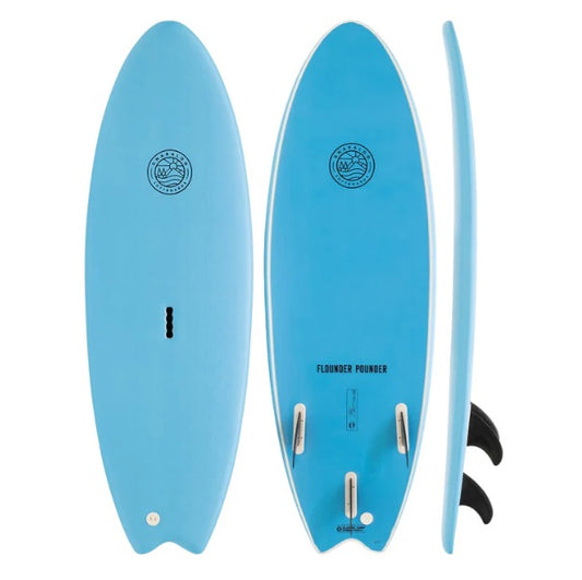 5'6" - 6'6" FLOUNDER POUNDER SOFTBOARD