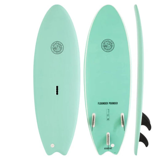 5'6" - 6'6" FLOUNDER POUNDER SOFTBOARD