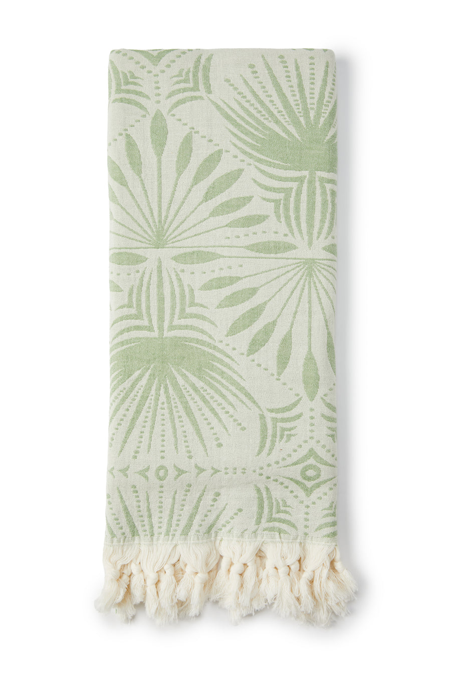 FROND PATTERN TURKISH TOWEL