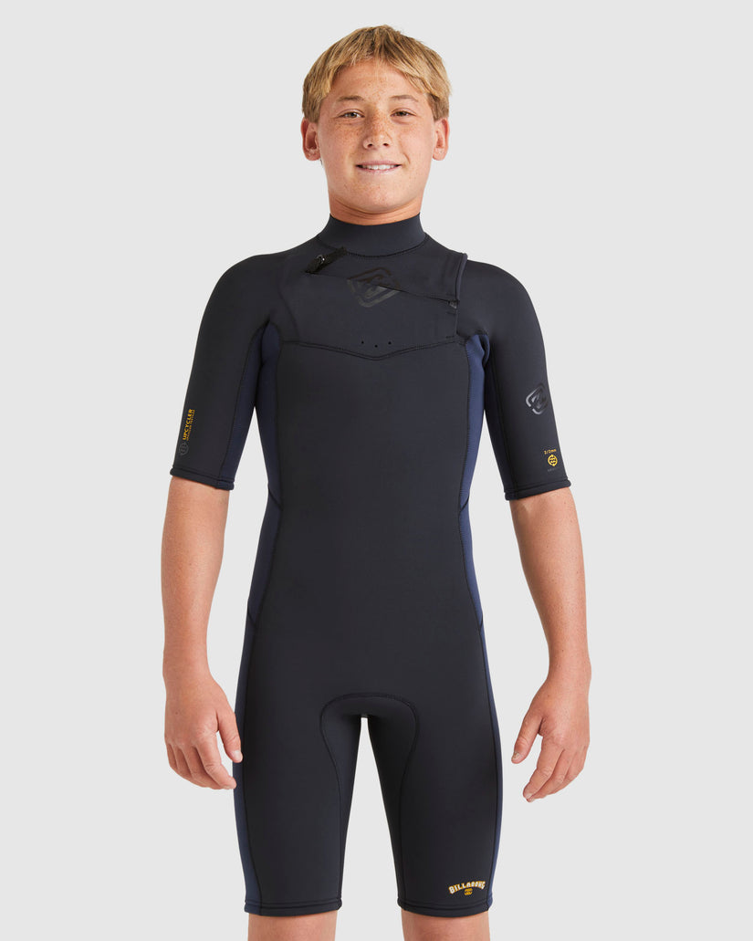 BOYS ABSOLUTE NATURAL CHEST ZIP SPRINGSUIT 2MM