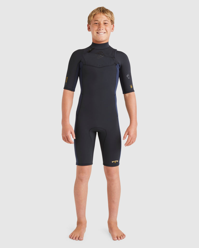 BOYS ABSOLUTE NATURAL CHEST ZIP SPRINGSUIT 2MM