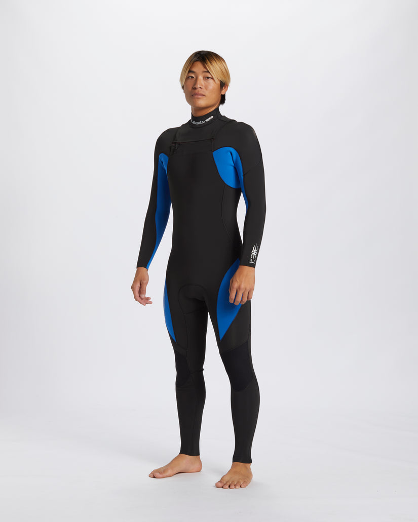 QUIKSILVER MENS 3/2 MERCURY CHEST ZIP WETSUIT