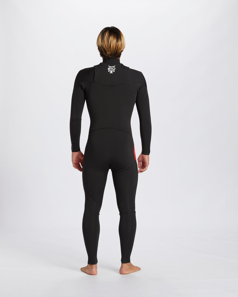 QUIKSILVER MENS 3/2 MERCURY CHEST ZIP WETSUIT