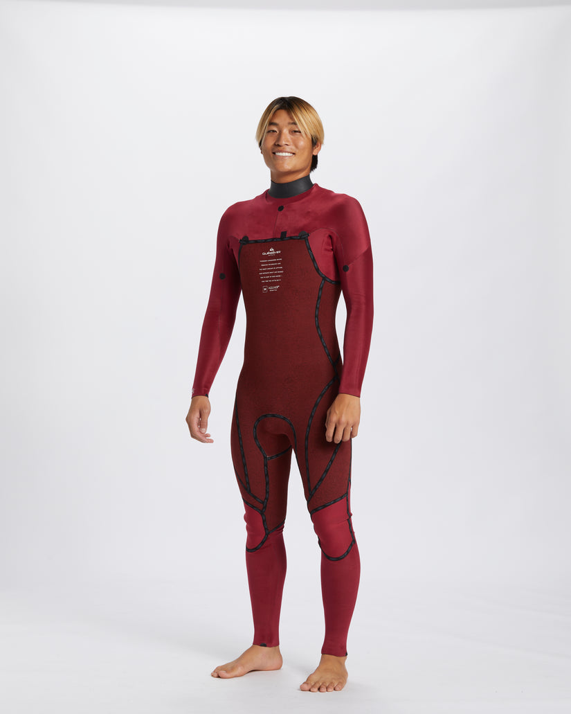 QUIKSILVER MENS 3/2 MERCURY CHEST ZIP WETSUIT