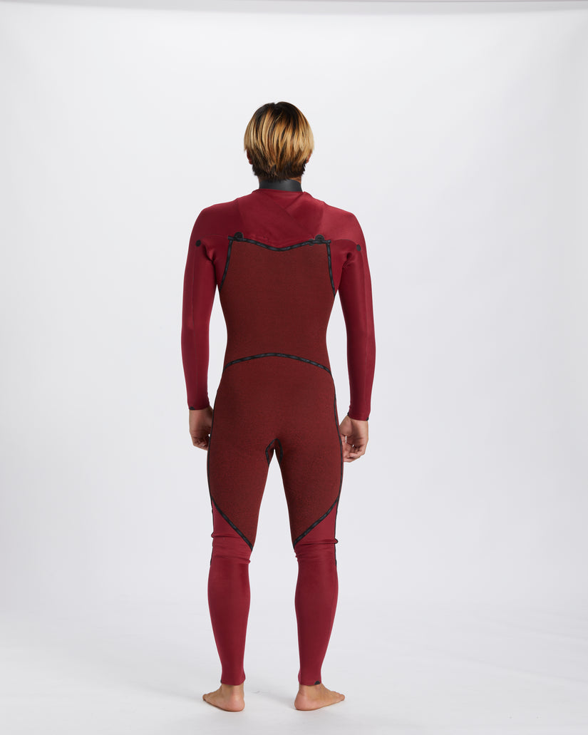 QUIKSILVER MENS 3/2 MERCURY CHEST ZIP WETSUIT