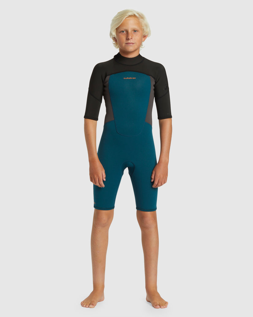 BOYS 8-16 PROLOGUE 2MM B/ZIP SPRINGSUIT