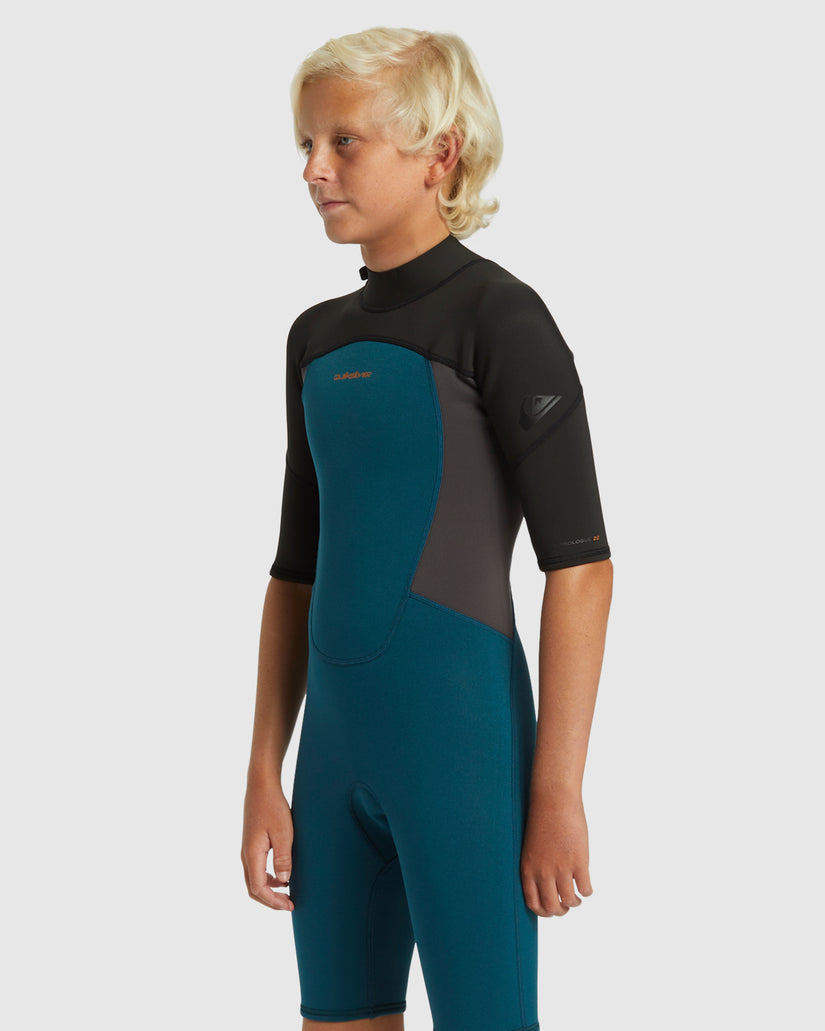 BOYS 8-16 PROLOGUE 2MM B/ZIP SPRINGSUIT