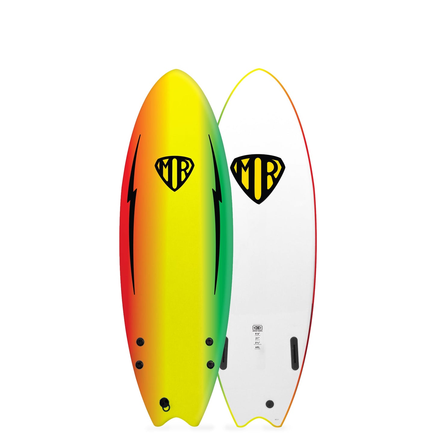 5'6" - 7'0" MR EZI RIDER SOFTBOARD