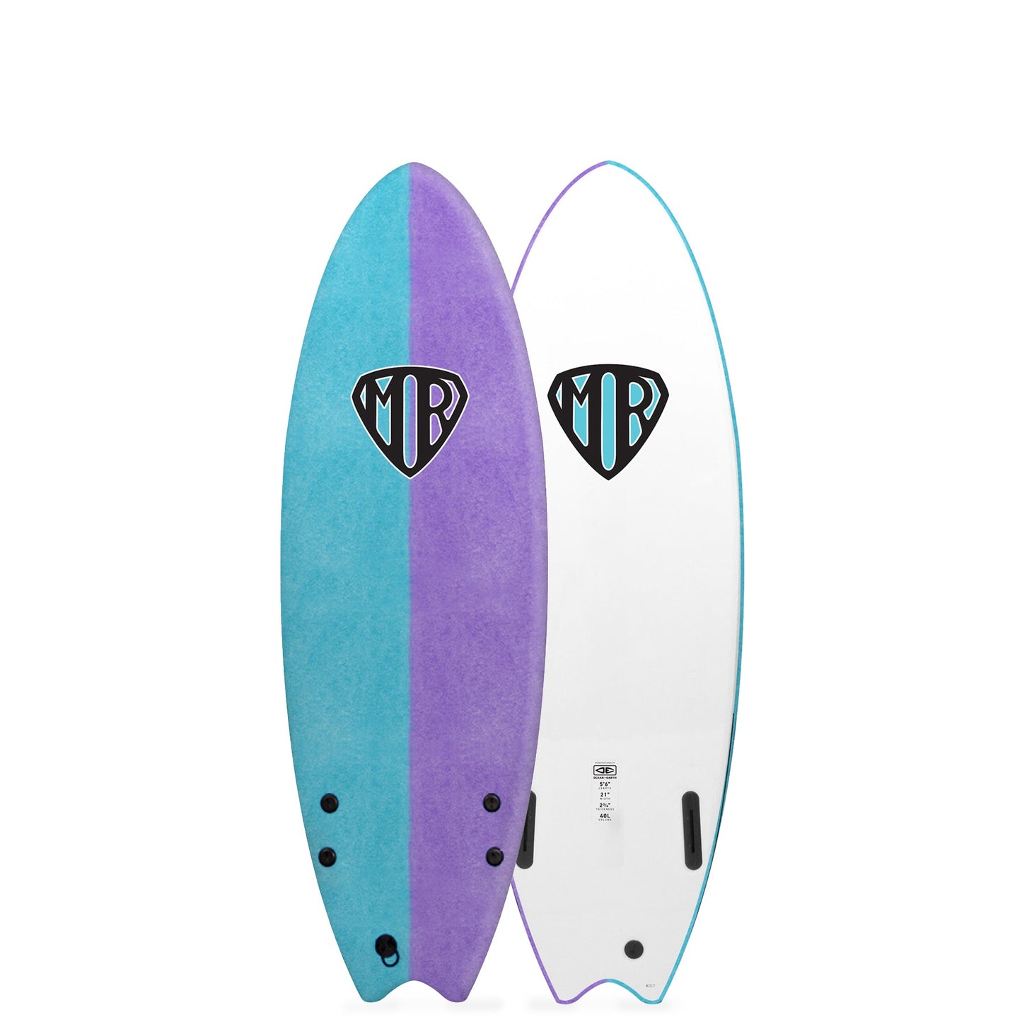 5'6" - 7'0" MR EZI RIDER SOFTBOARD