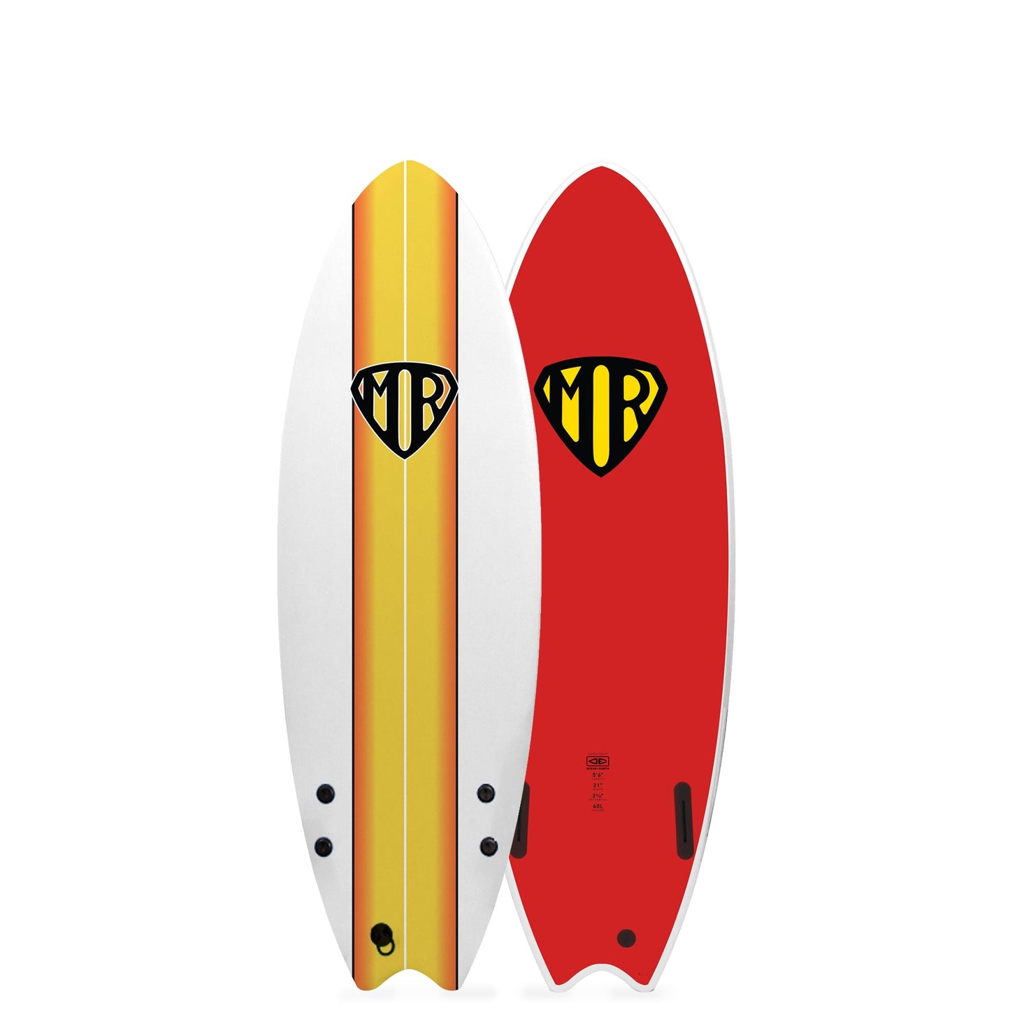 5'6" - 7'0" MR EZI RIDER SOFTBOARD